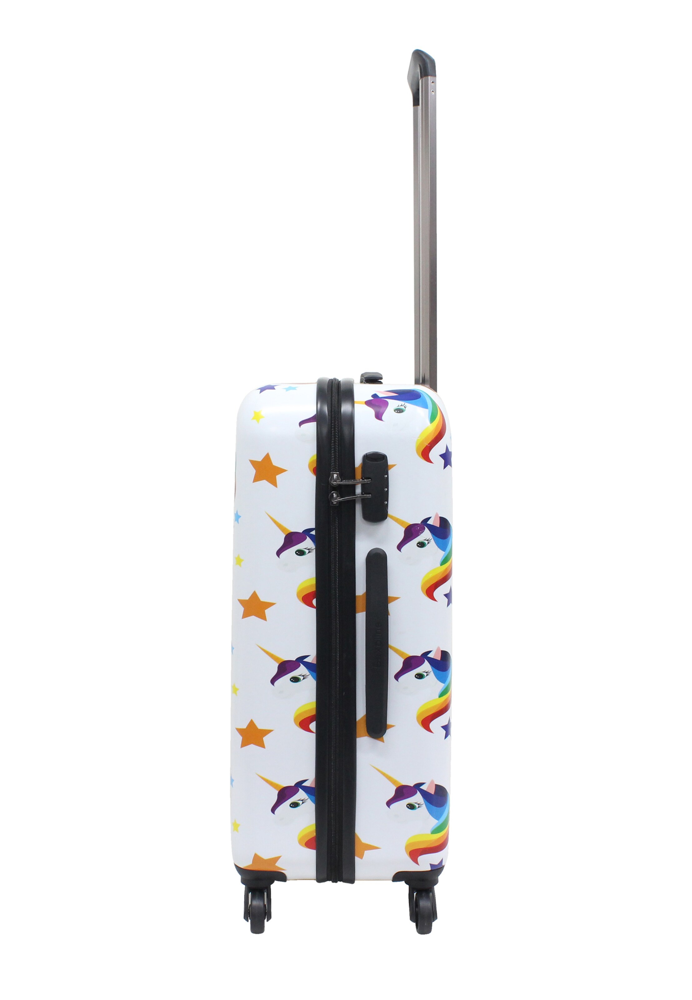 Saxoline Suitcase 'Unicorn' in White