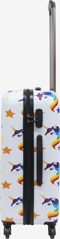 Saxoline Koffer 'Unicorn' in Gemengde kleuren