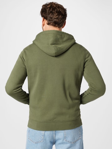 LEVI'S ® Sweatshirt 'Zip Up Hoodie' in Grün