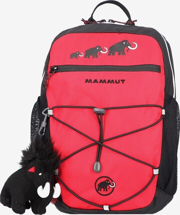 MAMMUT Sports Backpack 'First Zip' in Red: front