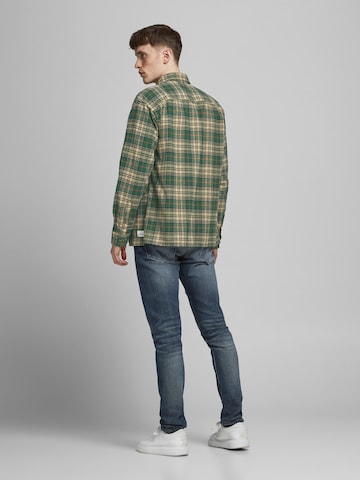 Regular fit Camicia di JACK & JONES in verde