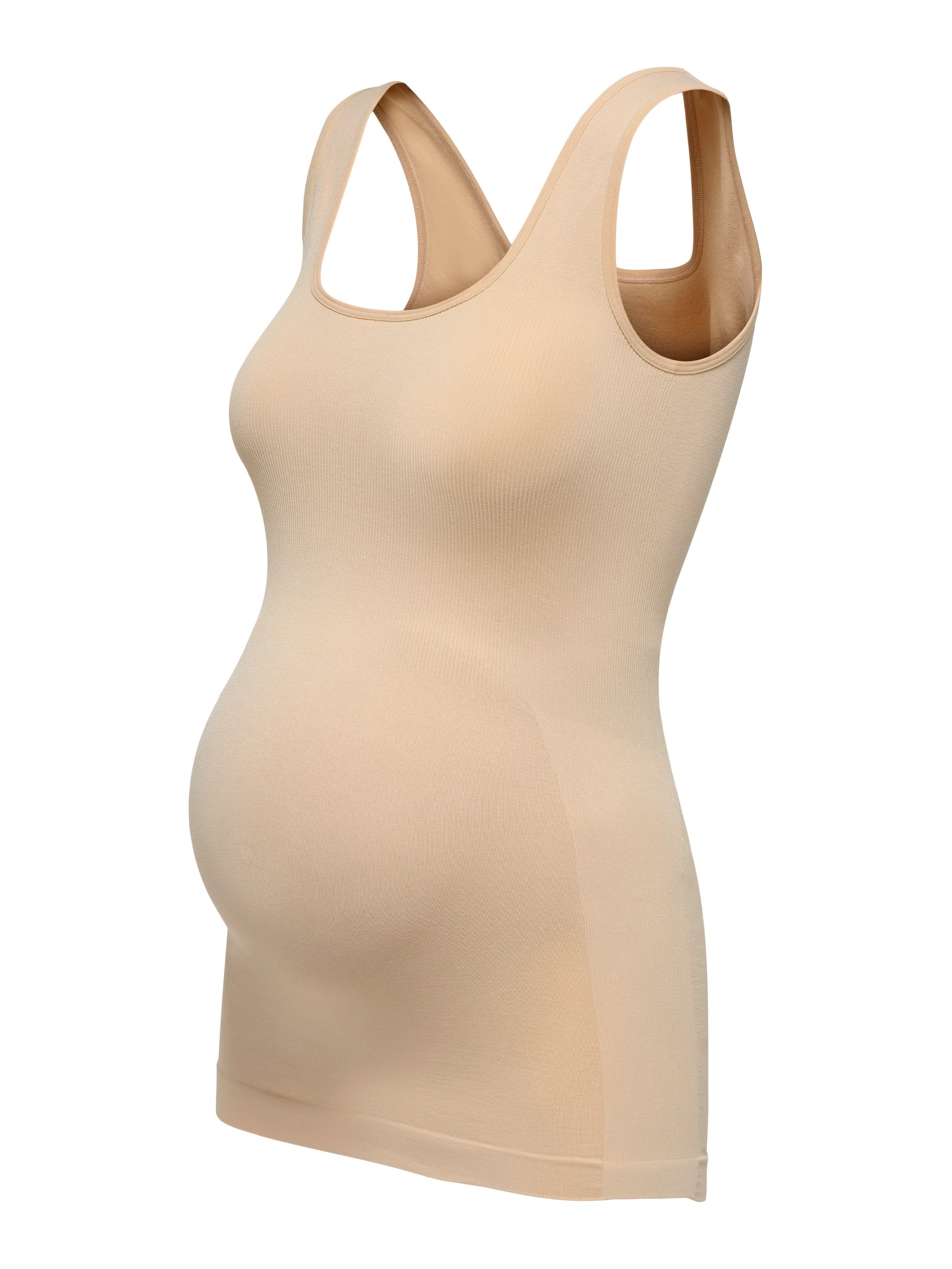 Top 'OLMLILIA' di Only Maternity in beige: frontale