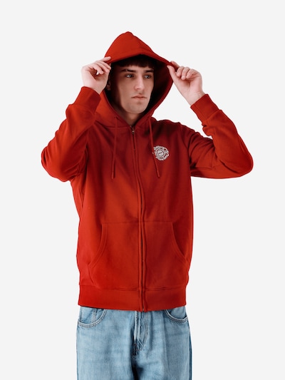 FC BAYERN MÜNCHEN Zip-Hoodie FC Bayern in rot, Produktansicht