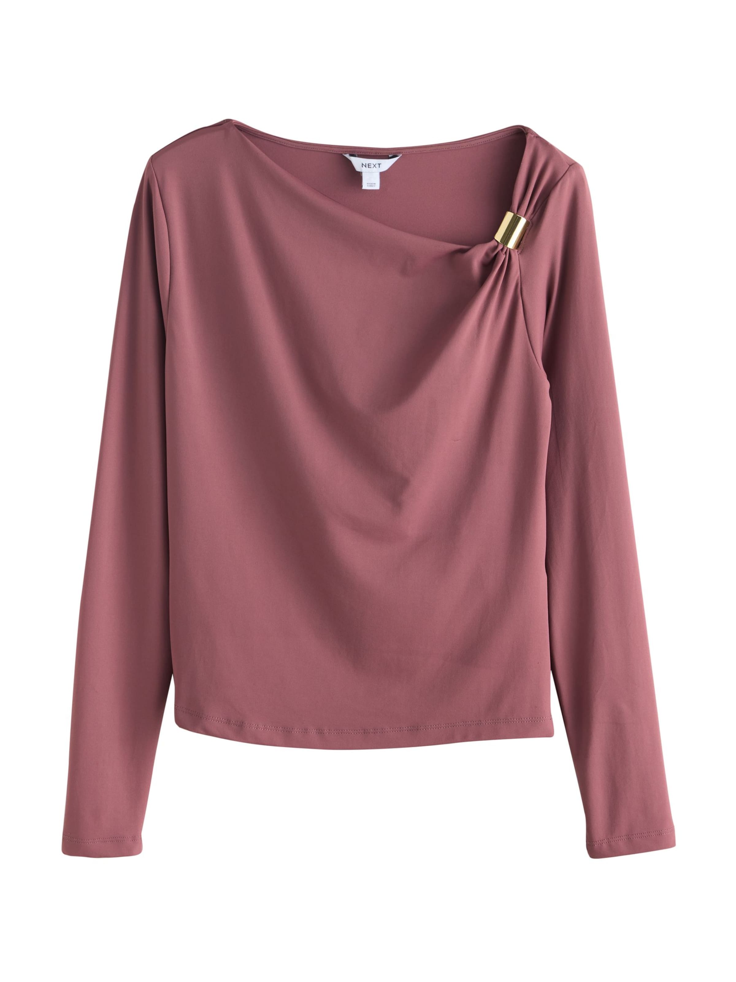 Next Shirt in Pink: Vorderseite