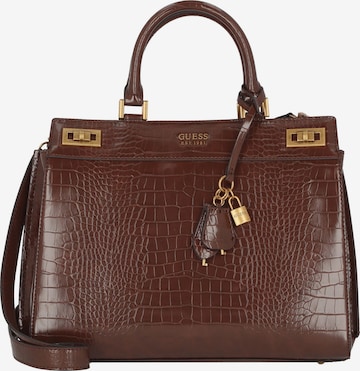 Sacs à main 'Katey' GUESS en marron : devant