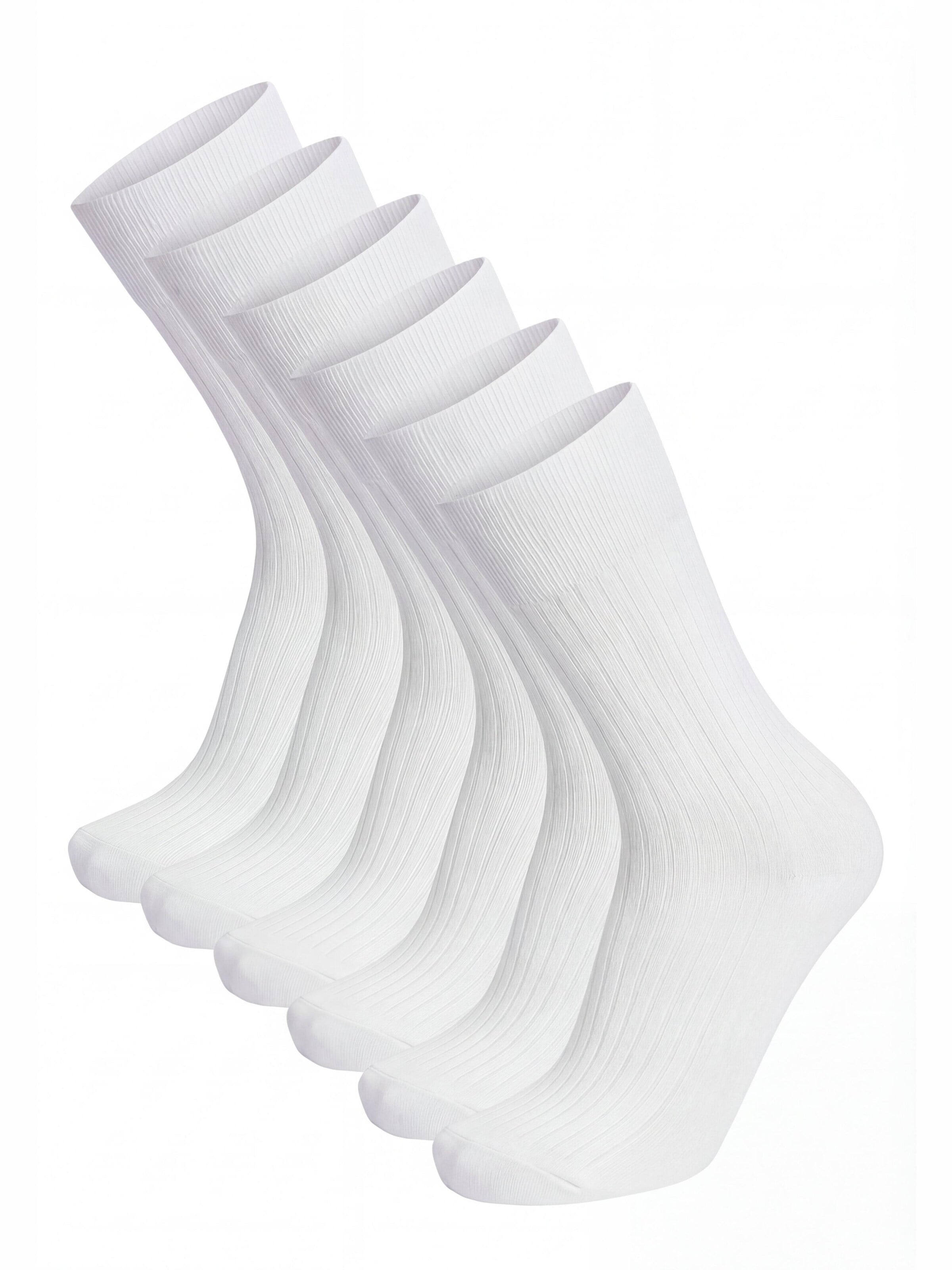 Ciocca Socks in White: front