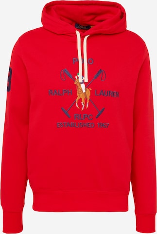 Polo Ralph Lauren Sweatshirt in Red: front