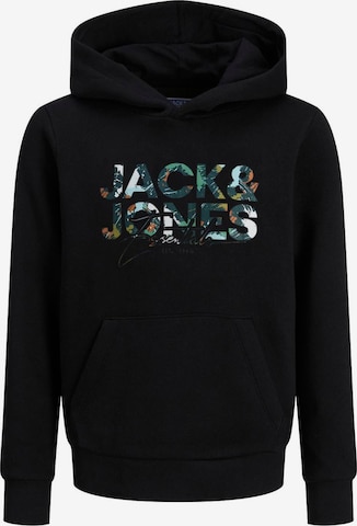 JACK & JONES Sweatshirt i sort: forside
