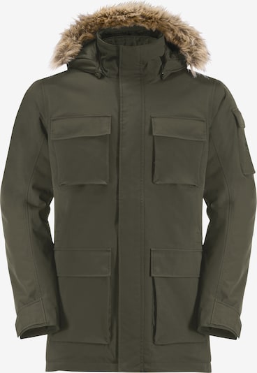 JACK WOLFSKIN Veste outdoor 'Glacier Canyon' en kaki, Vue avec produit