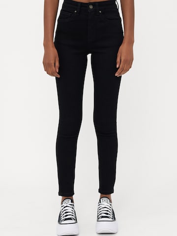 Skinny Jean 'ONLLULU' Only Petite en noir : devant