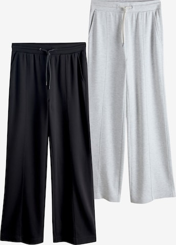 Next Wide Leg Housut värissä harmaa: etupuoli