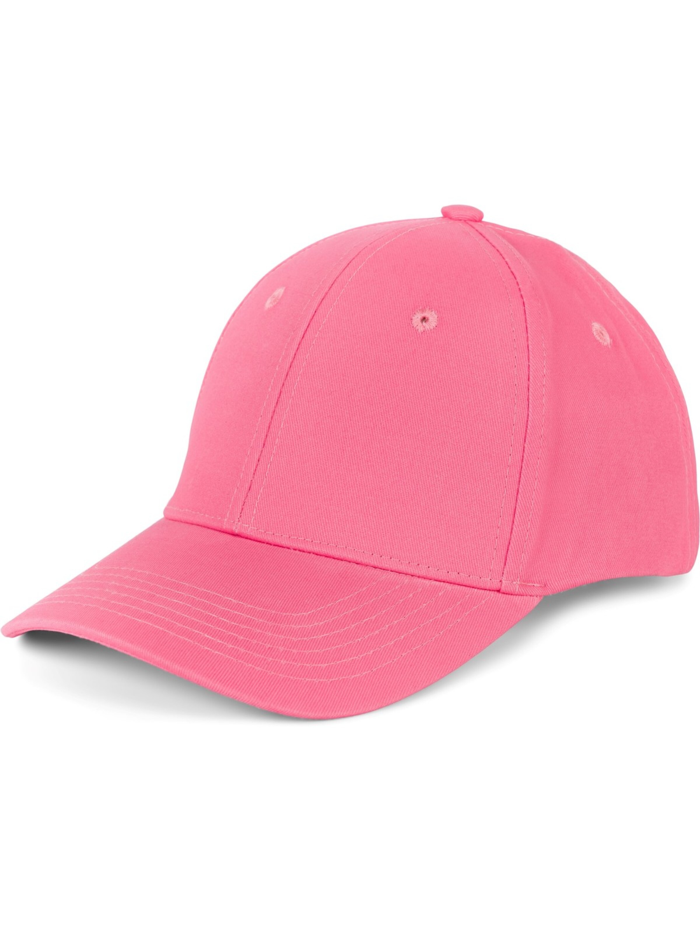 styleBREAKER Cap 'Baseball Cap Einfarbig'‌‌‌‌‌‌ in Orange: Vorderseite