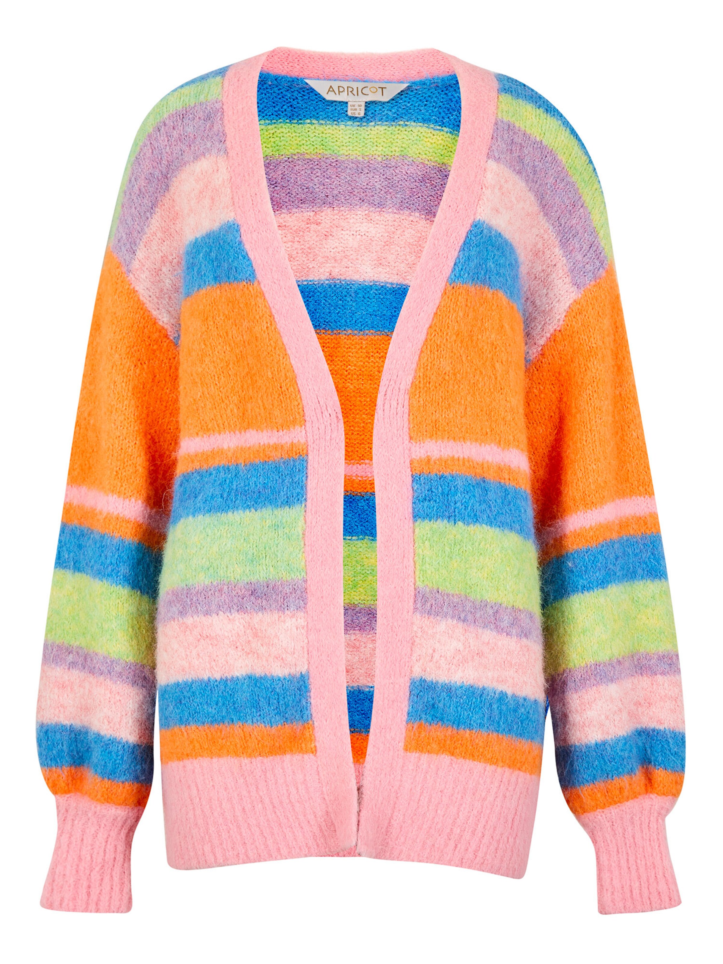 Apricot Strickjacke in Mischfarben: Vorderseite