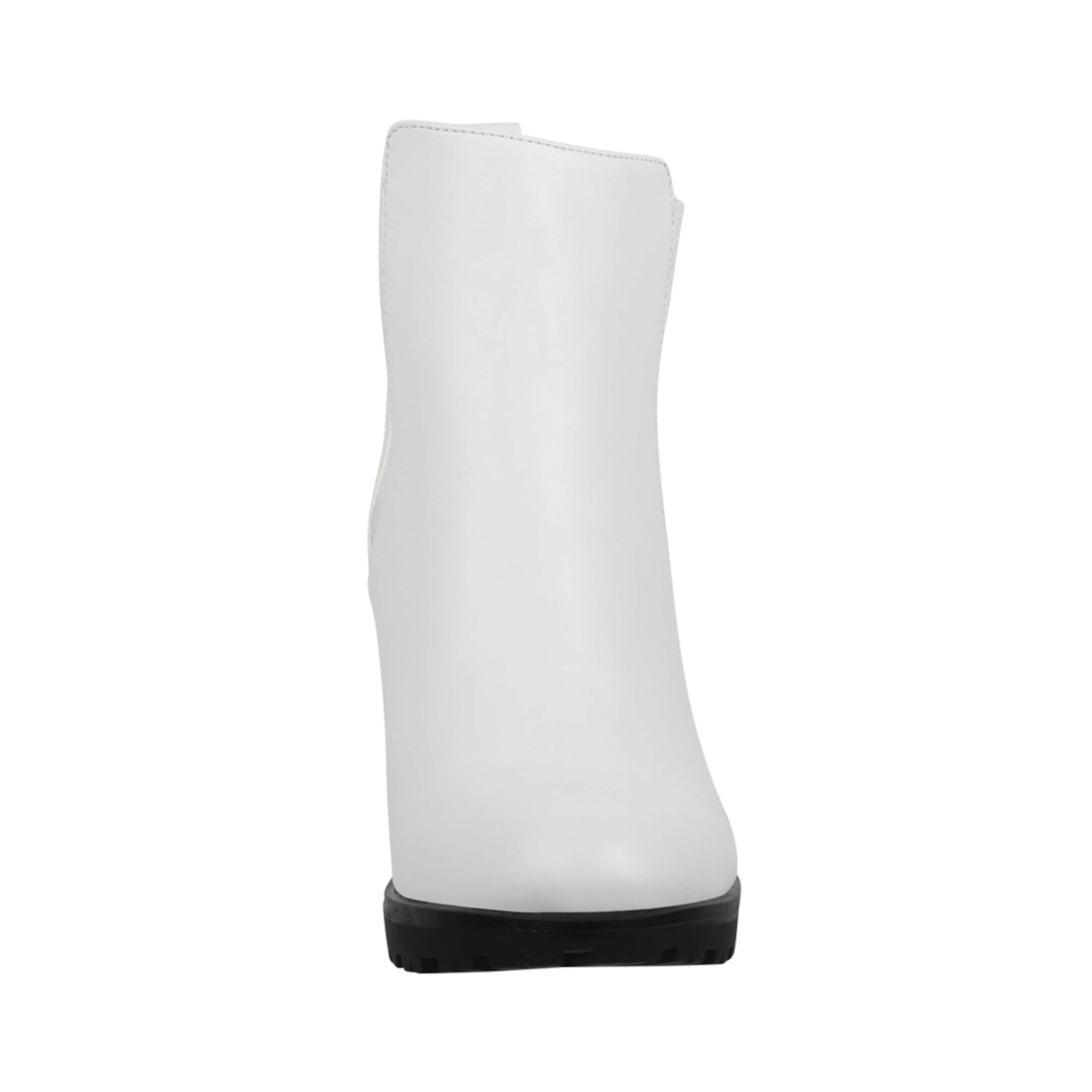 Boots chelsea di Elara in bianco