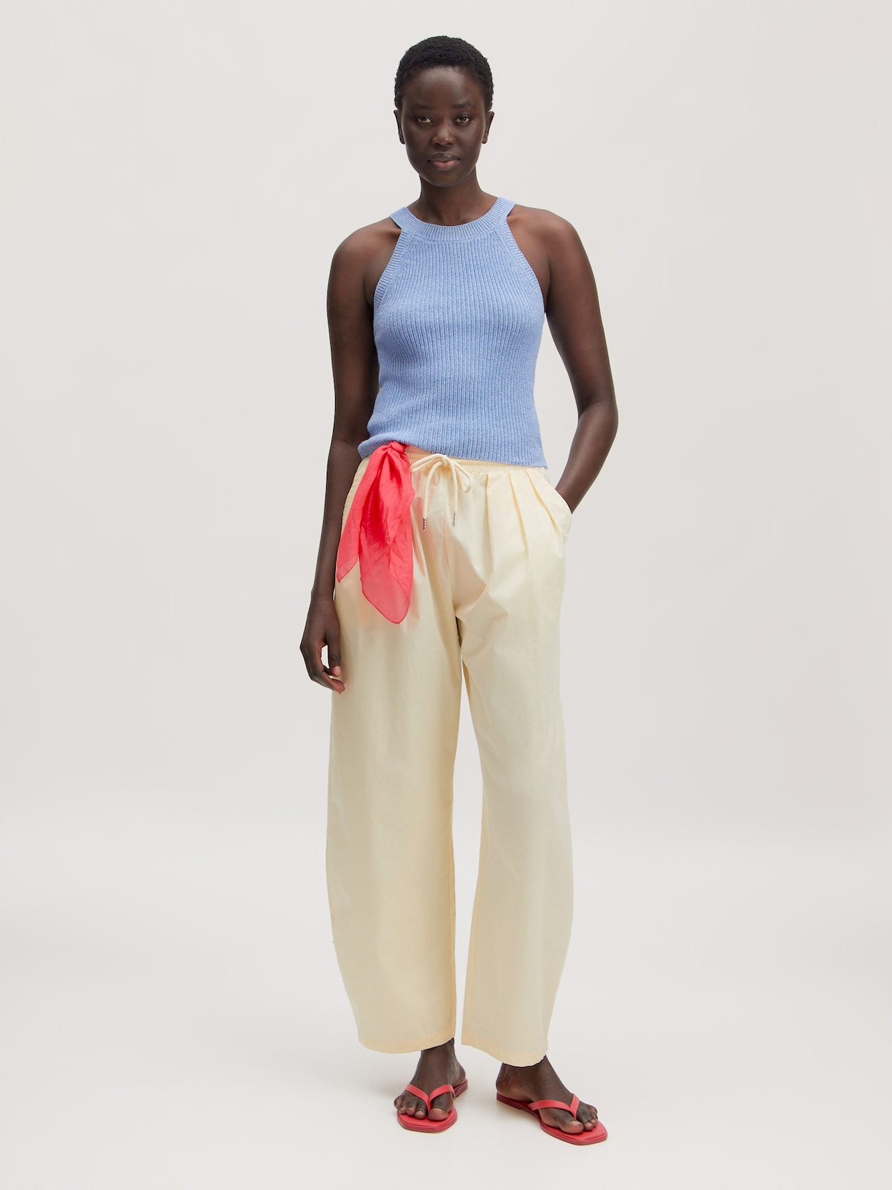 EDITED Haut 'Yandra' bleu