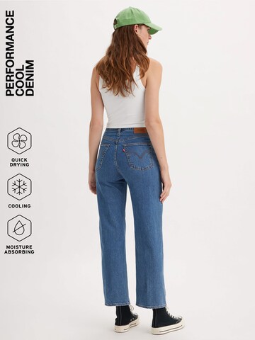 regular Jeans 'Ribcage Straight Ankle Performance Cool' di LEVI'S ® in blu