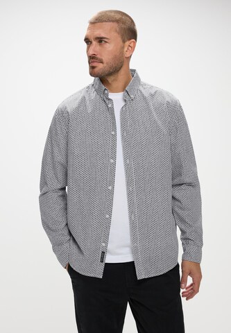 Street One MEN Regular Fit Hemd in Weiß: Vorderseite