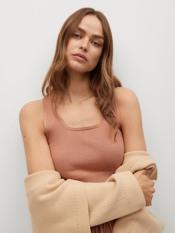 MANGO Top 'Lunera' in Pink