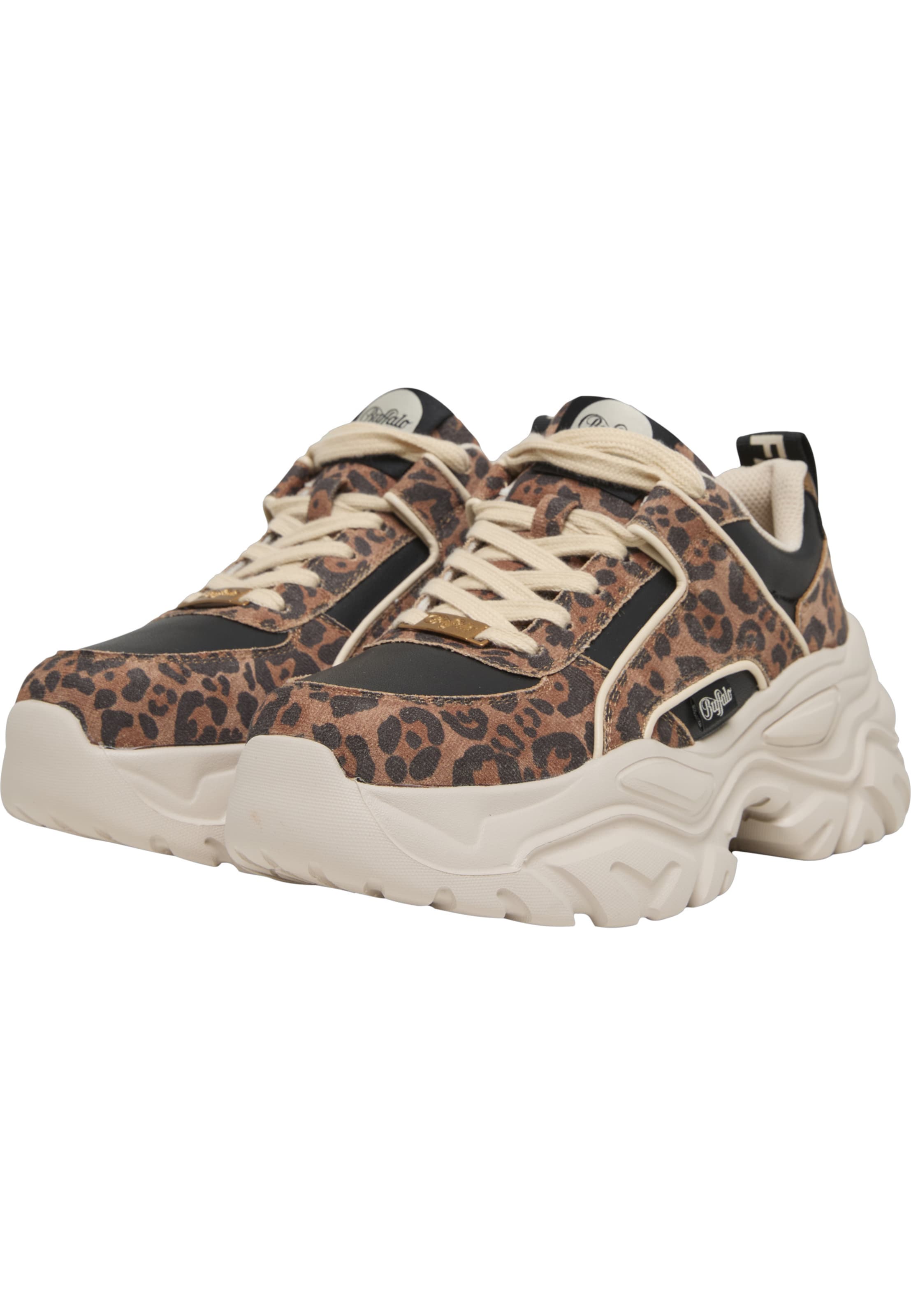 BUFFALO - Zapatillas deportivas bajas 'Galactica' en negro