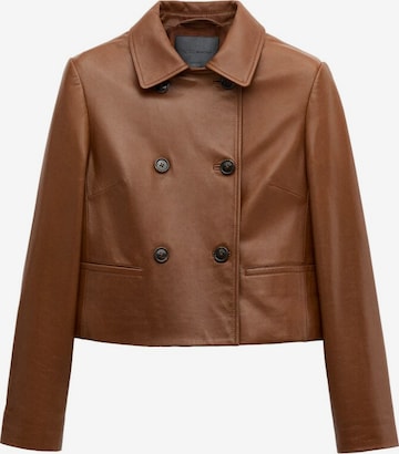 MANGO Jacke 'Stela' in Braun: Vorderseite