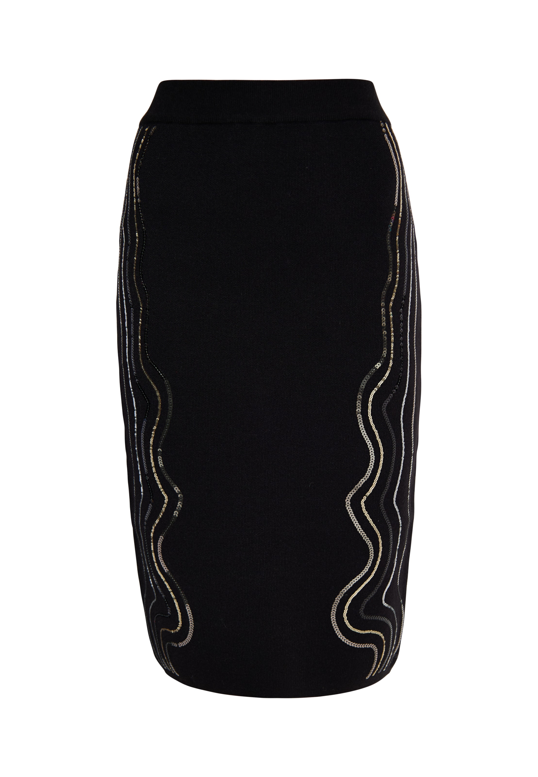 faina - Saia 'Minya' em preto: frente