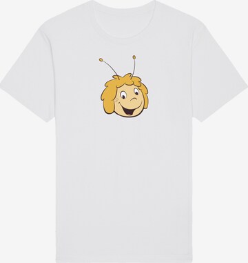 T-Shirt 'Die Biene Maja' F4NT4STIC en blanc : devant