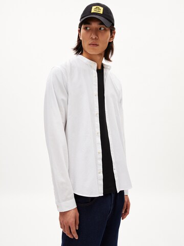 ARMEDANGELS Regular fit Button Up Shirt 'Tomas' in White: front