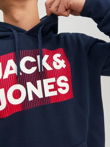 JACK & JONES Sweatshirt 'ECORP ' i blå