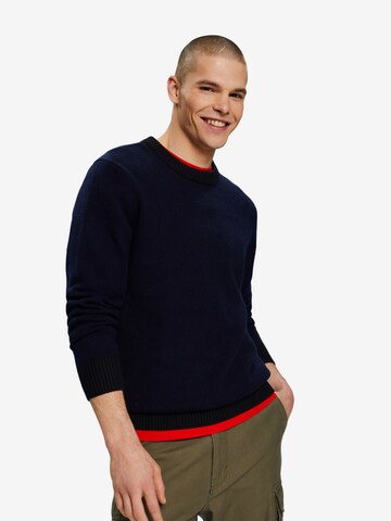 Pull-over ESPRIT en bleu : devant