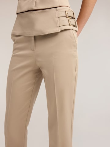 MOTIVI - regular Pantalón en beige