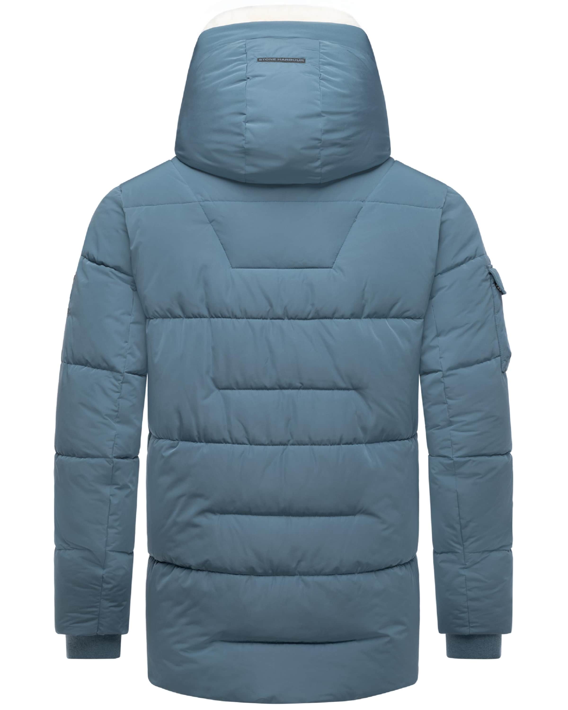STONE HARBOUR Зимняя куртка 'Lauroo XX' в Синий