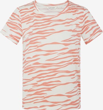 NAF NAF T-shirt 'Ozebra' in Pink: predná strana