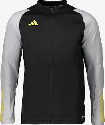 ADIDAS PERFORMANCE Sportjacke in Schwarz: Vorderseite
