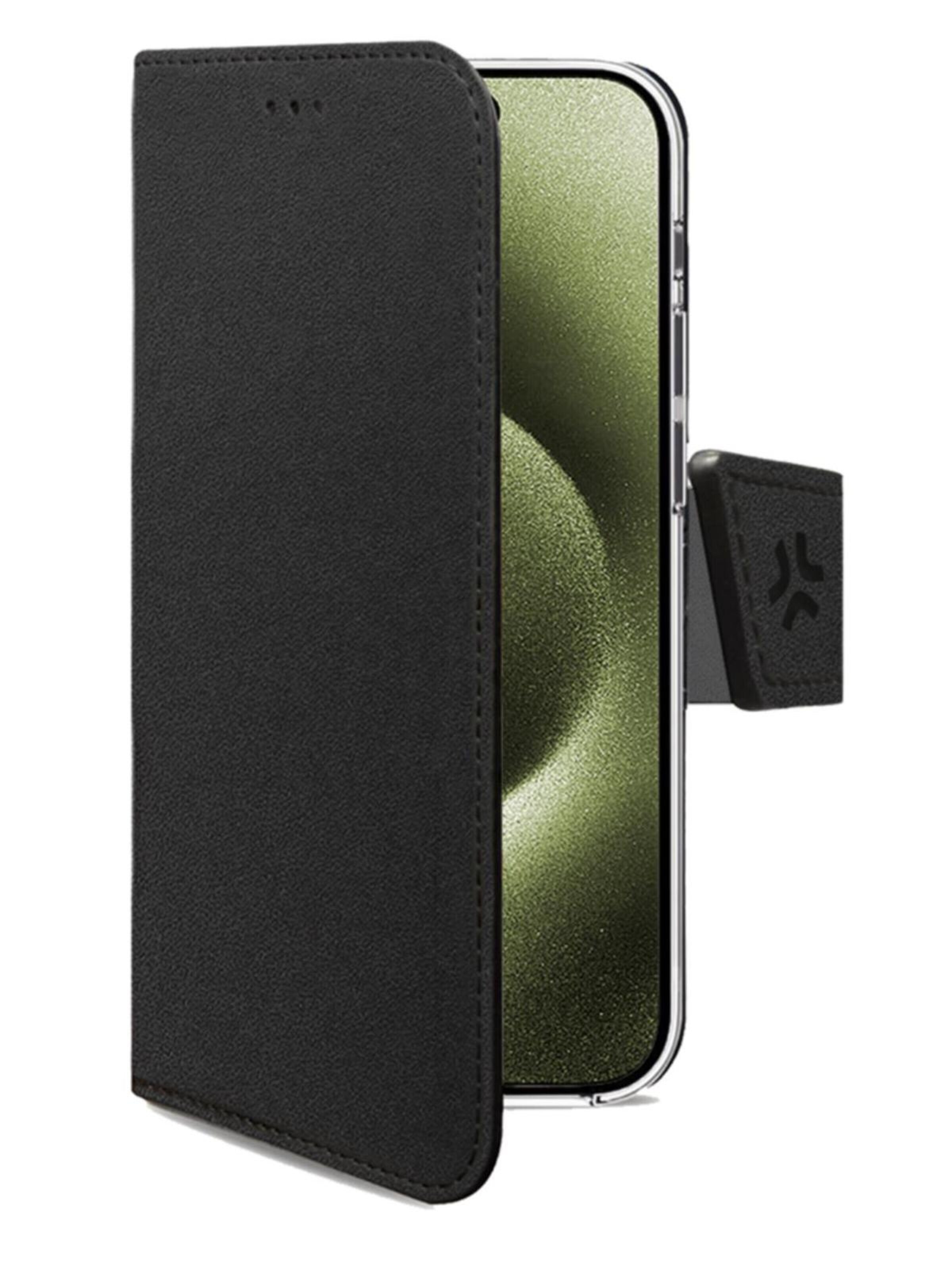 Protection pour Smartphone 'Celly WALLY Case iPhone 17 Pro Max Black' Celly en noir : devant
