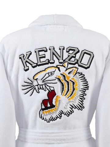 KENZO Long Bathrobe 'KVTIGER' in White