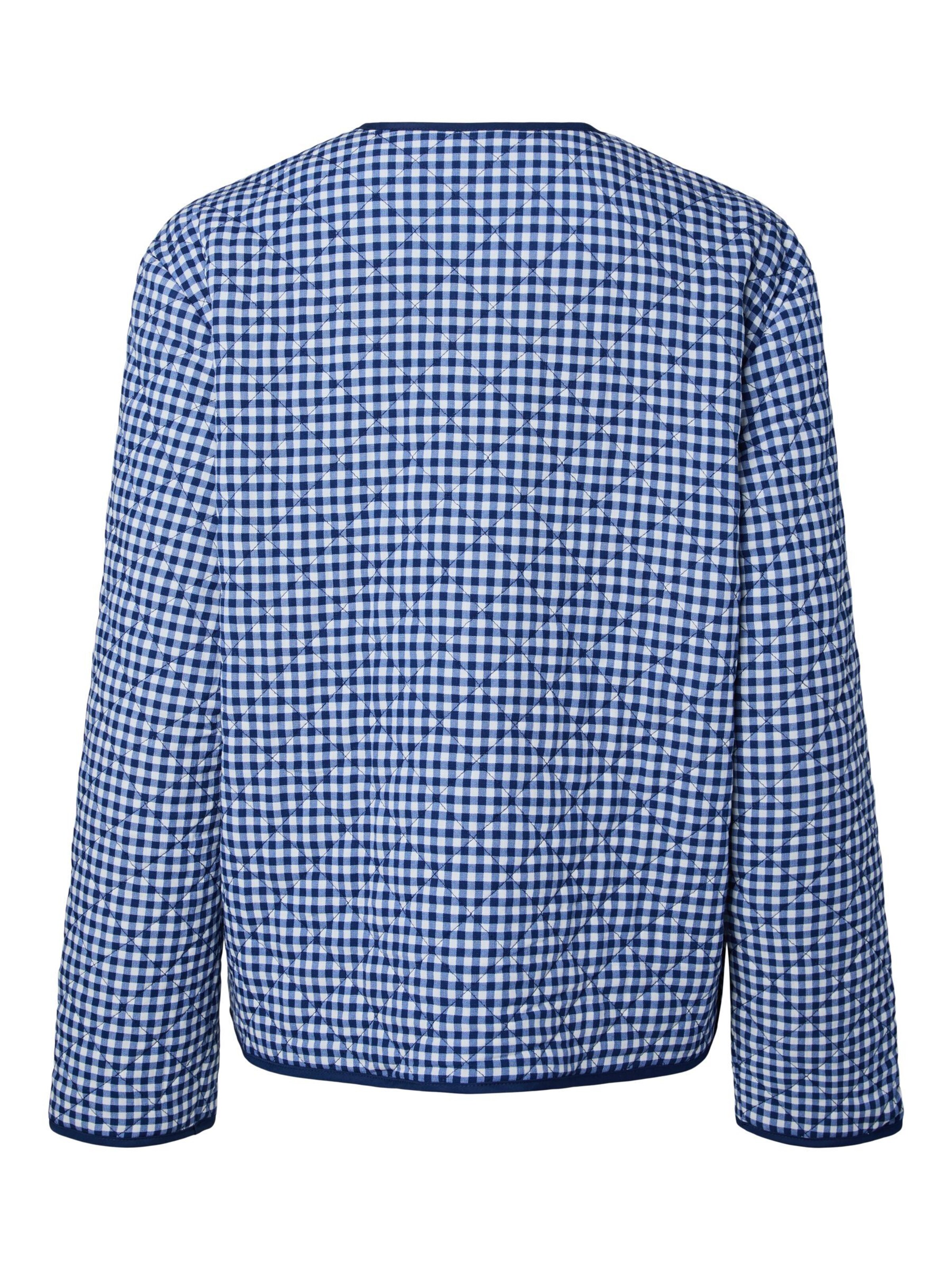 PIECES Between-season jacket 'PCBibba' in Blue