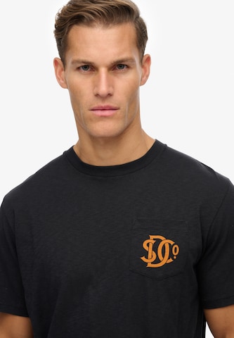 T-Shirt 'The Merchant Store' Superdry en bleu