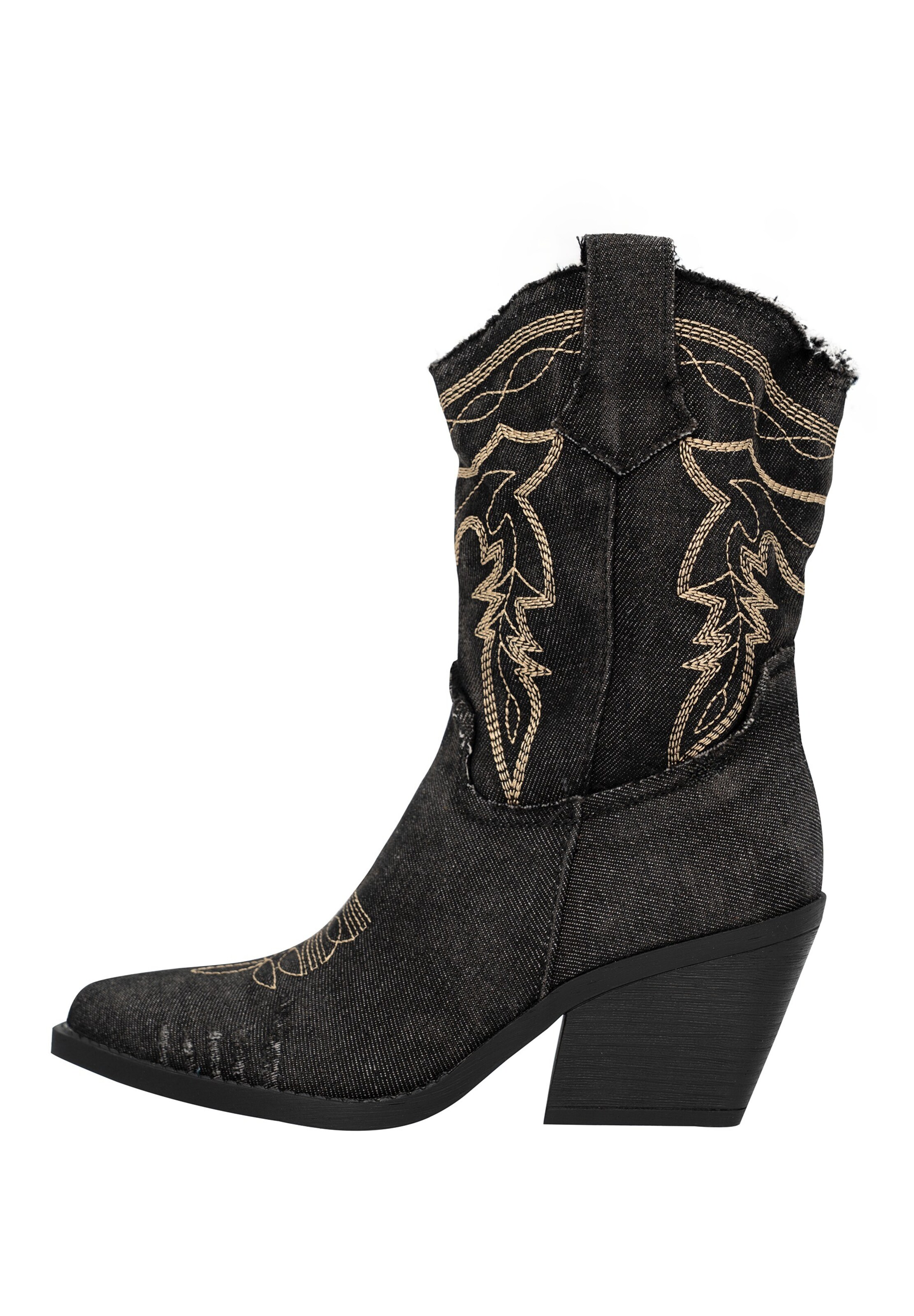 Stivale da cowboy di Elara in nero