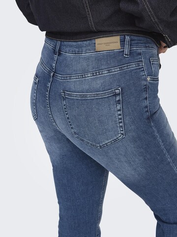 ONLY Carmakoma Flared Jeans in Blauw