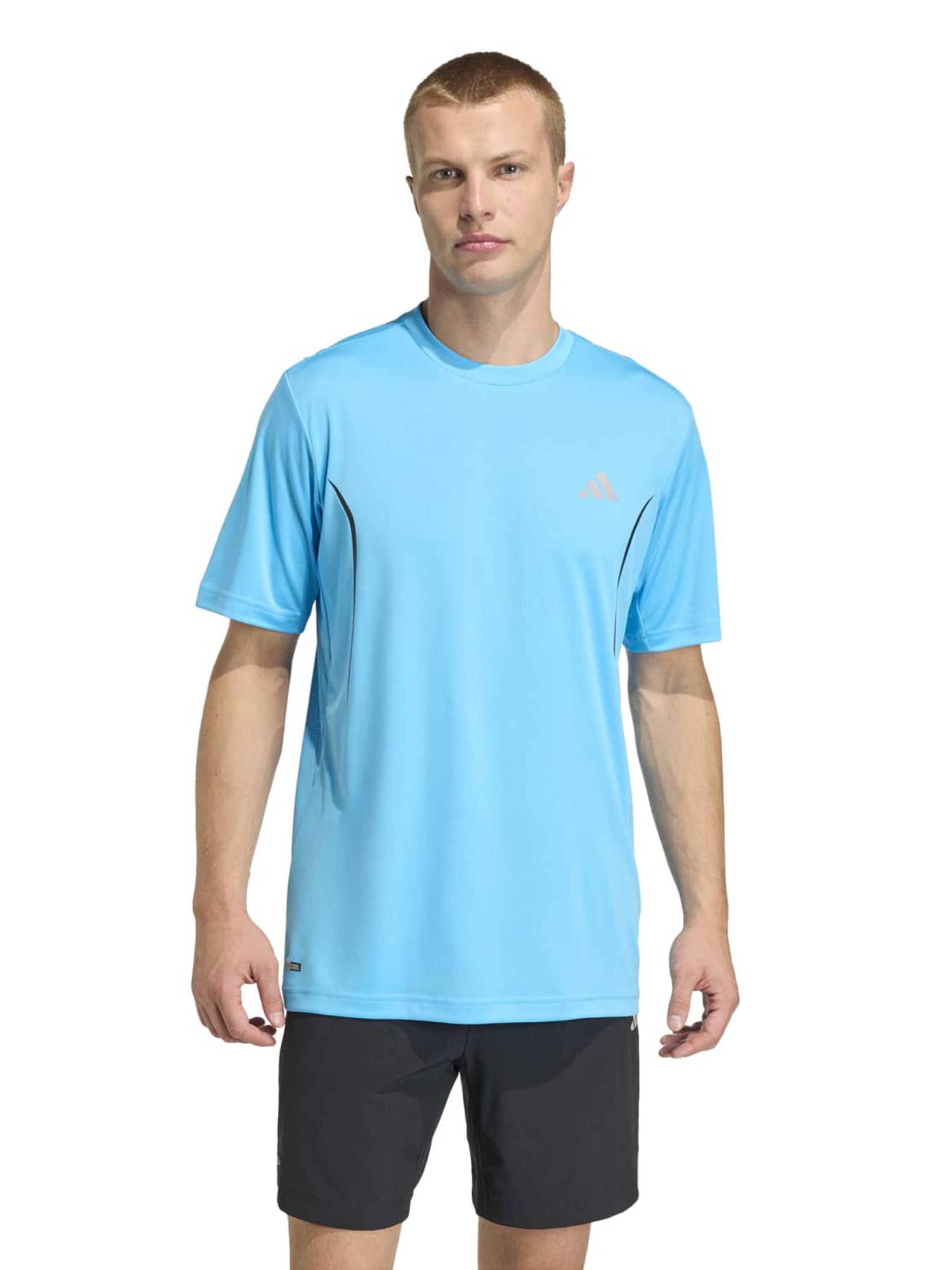 ADIDAS PERFORMANCE Performance shirt 'Tech Apparel' in Blue: front