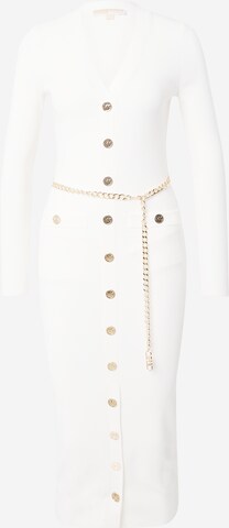 Robes en maille MICHAEL Michael Kors en beige : devant