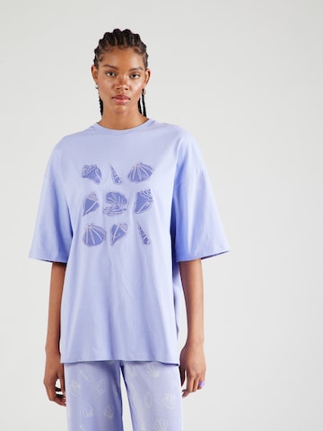 florence by mills exclusive for ABOUT YOU Shirt 'Summer Rain' in Lila: voorkant