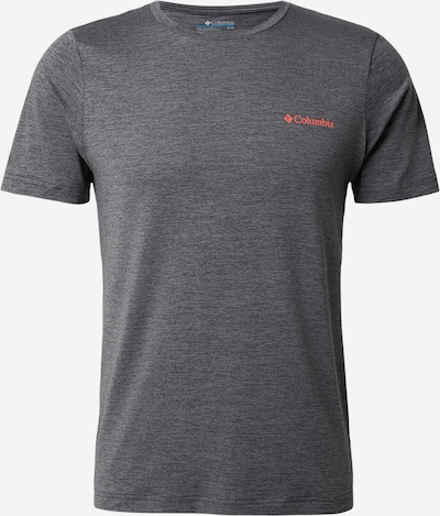 COLUMBIA Toiminnallinen paita 'Kwick Hike' värissä tummanoranssi / meleerattu musta, Tuotenäkymä