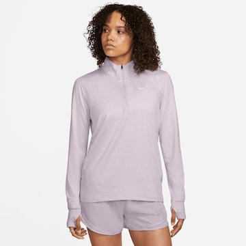 NIKE Functioneel shirt in Lila: voorkant