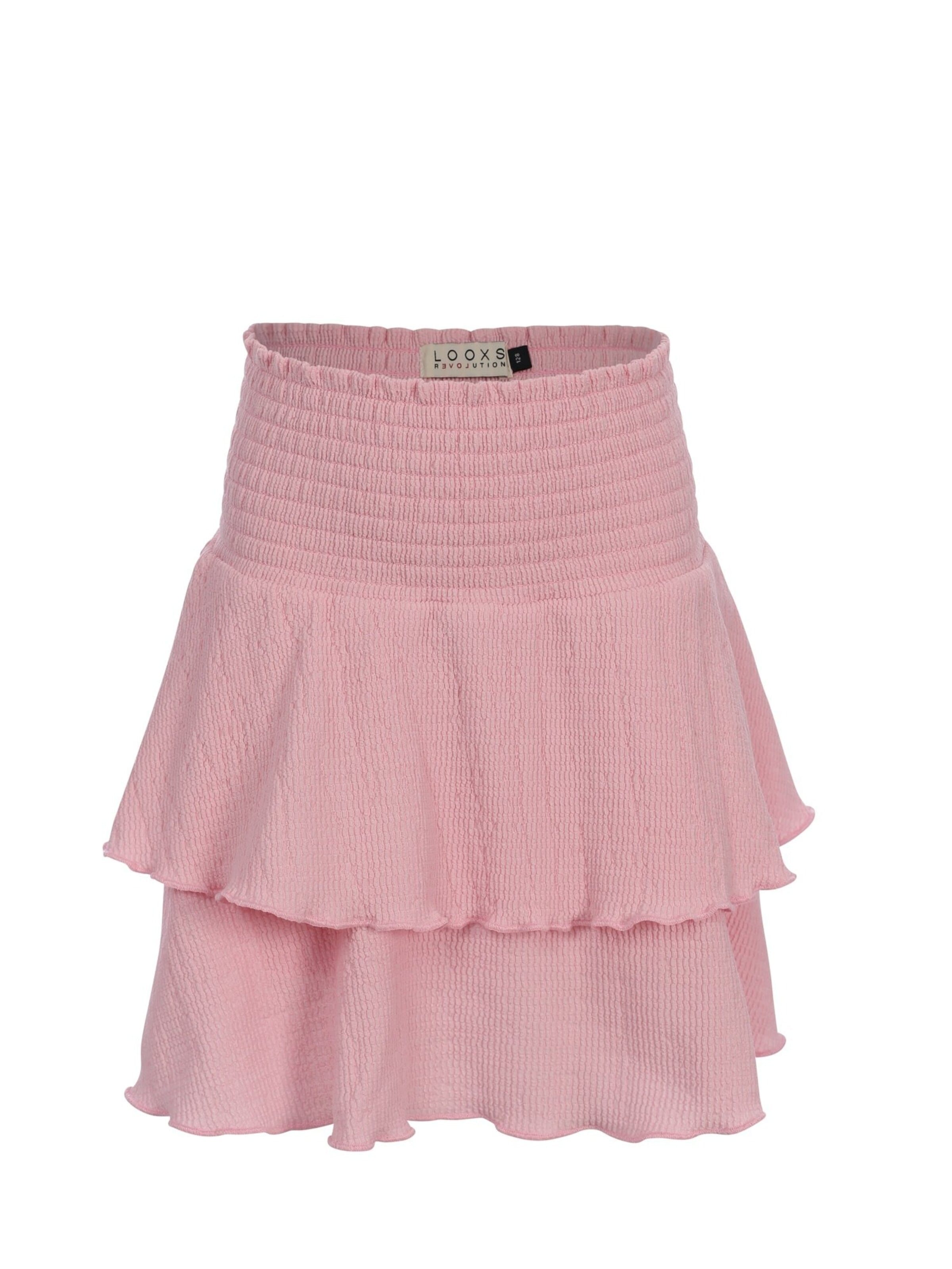 Jupe Looxs Revolution en rose : devant