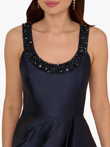 Adrianna Papell Evening dress 'Beaded Mikado Gown' in Blue