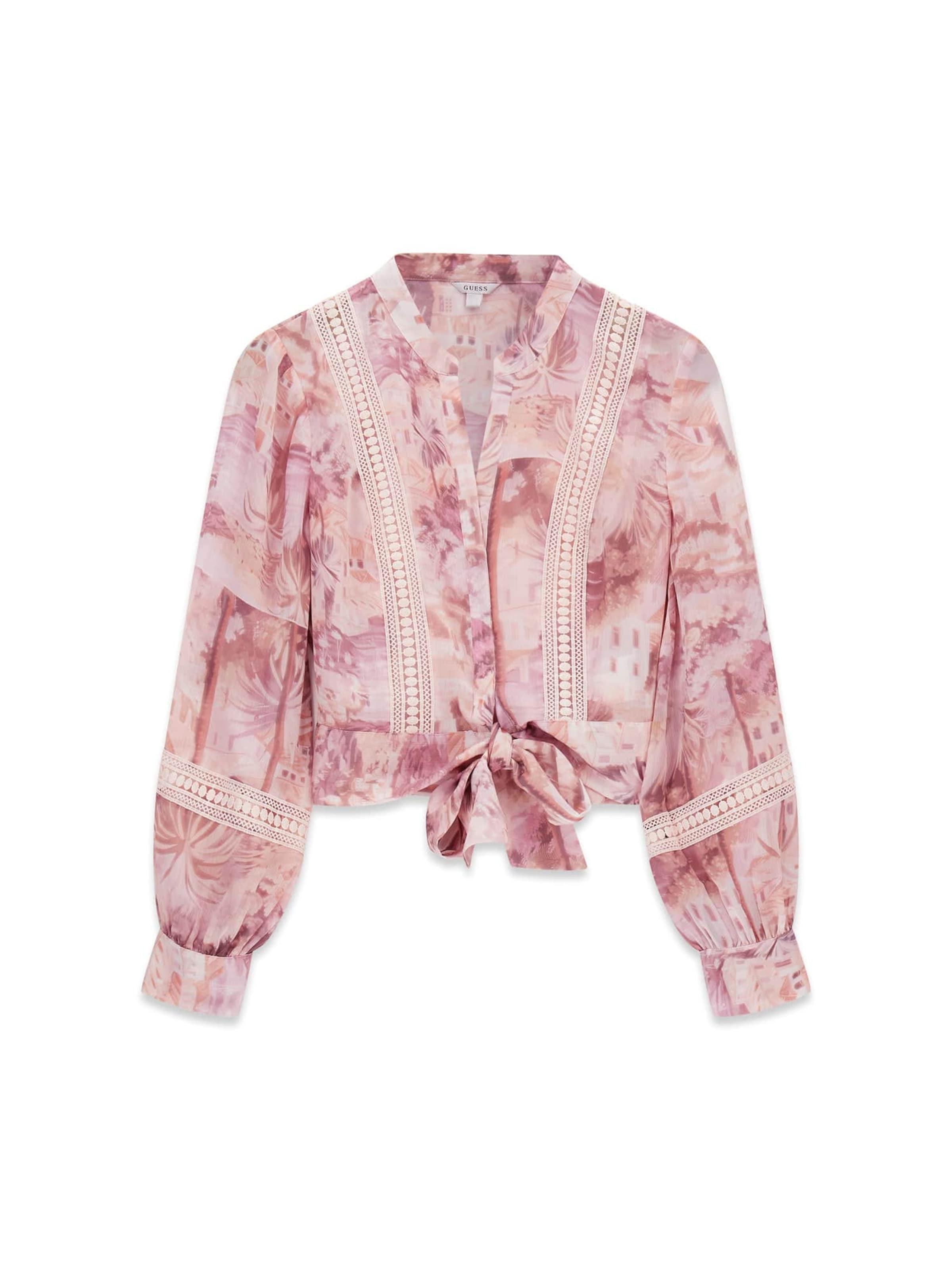 GUESS Top in Pink: front