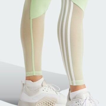 ADIDAS PERFORMANCE Skinny Sports trousers 'Hyperglam' in Green
