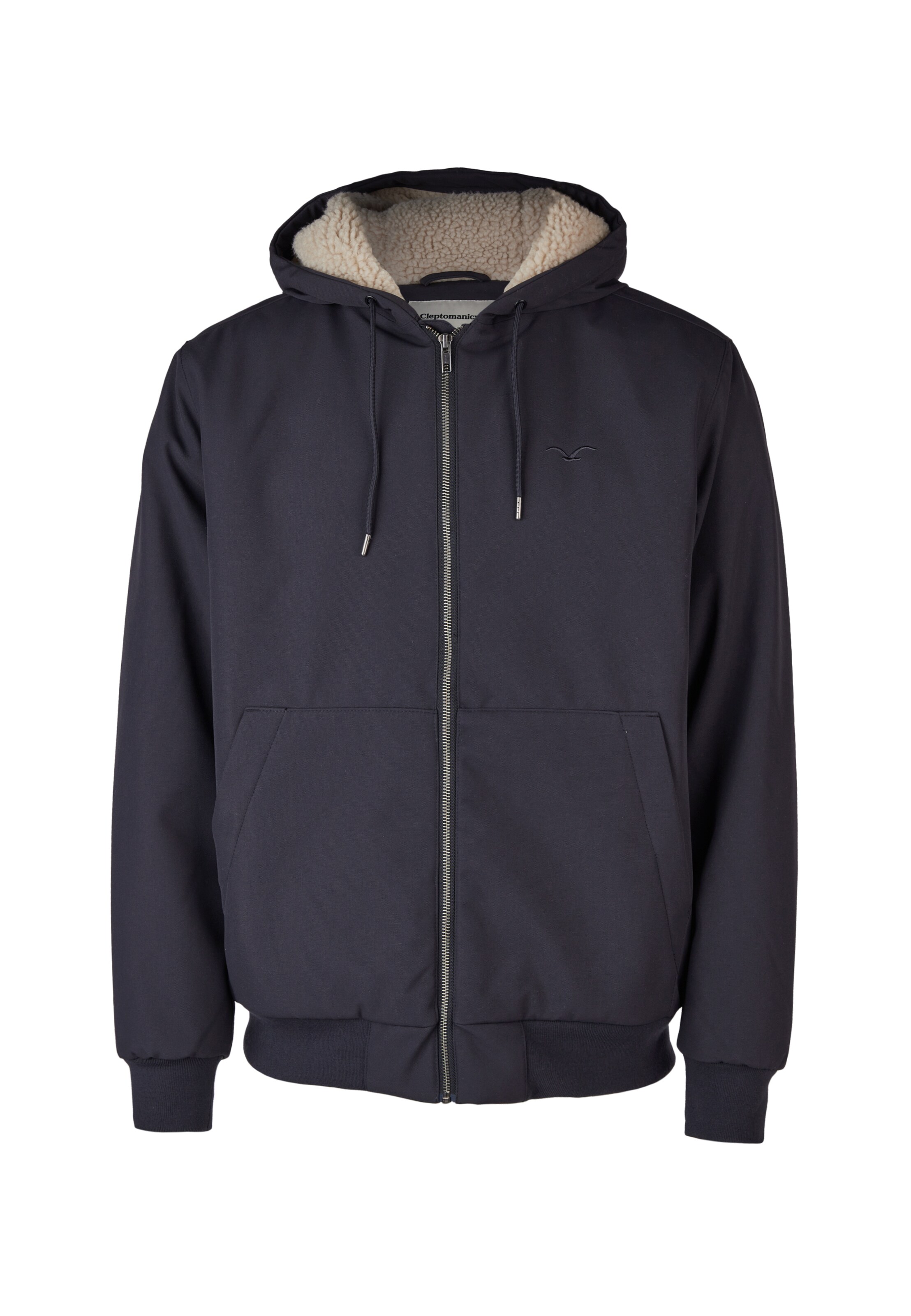 Cleptomanicx Winter Jacket 'Workist' in Grey: front