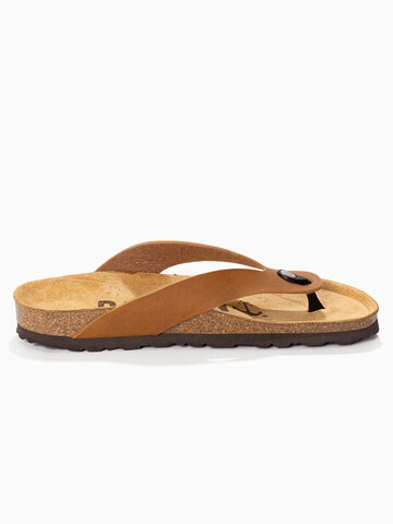 Bayton Teenslippers 'LUCCA' in Bruin